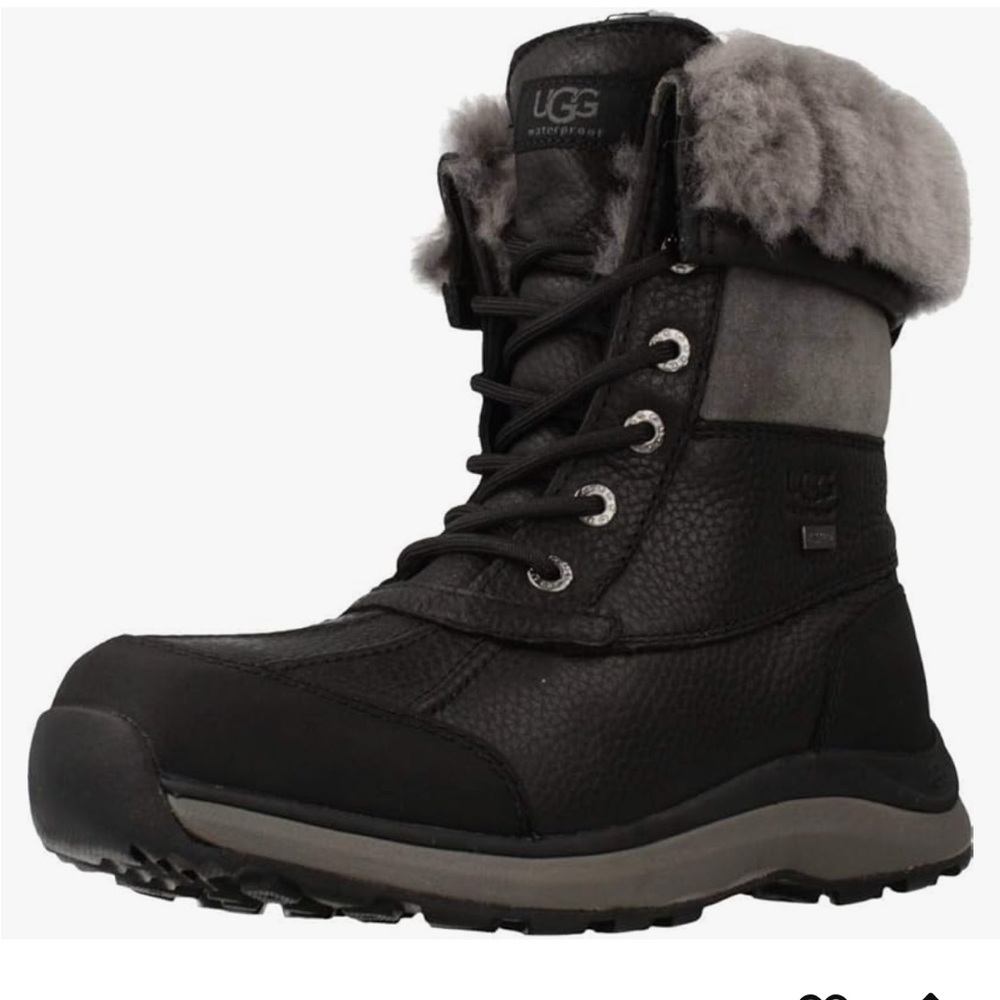 UGG Adirondack Boot Black/Grey